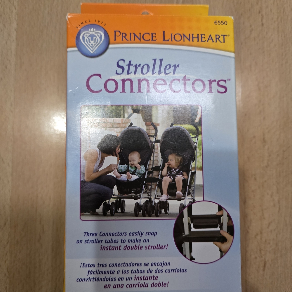 Prince Lionheart Stroller Connectors - Black